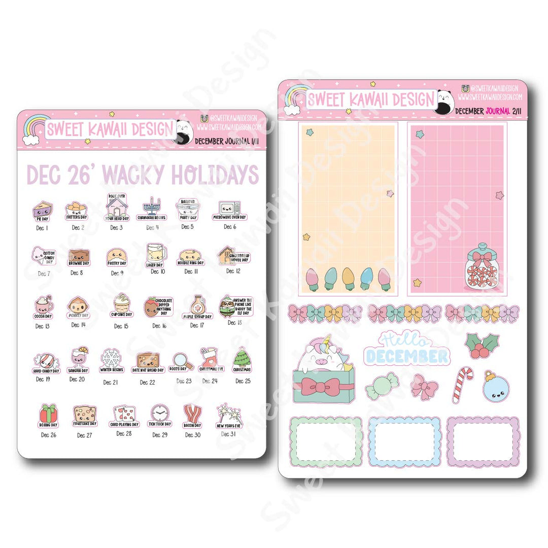 December 2026 Kit - Journal