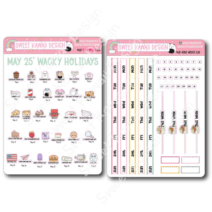 May 2026 Kit - Hobonichi Weeks