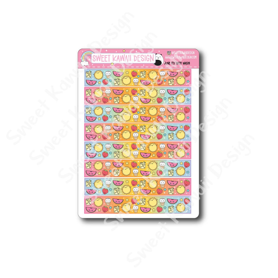 ITTY BITTY June 2025 Planner Bundle