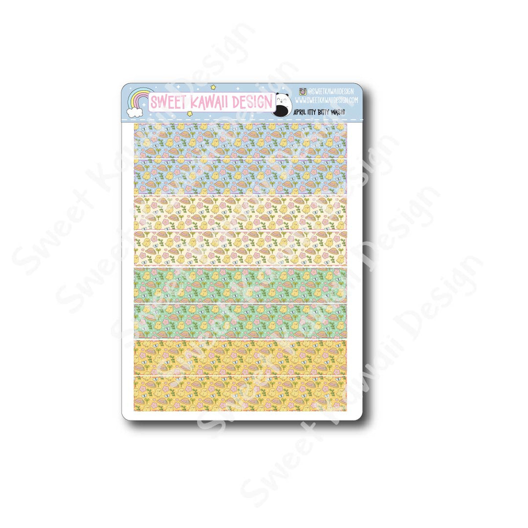 ITTY BITTY April 2026 Planner Bundle