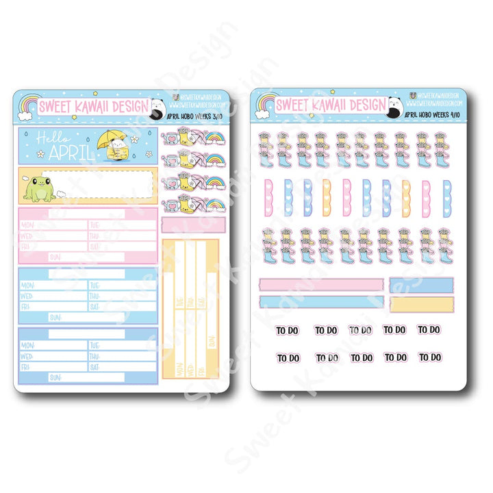 April 2025 Kit - Hobonichi Weeks