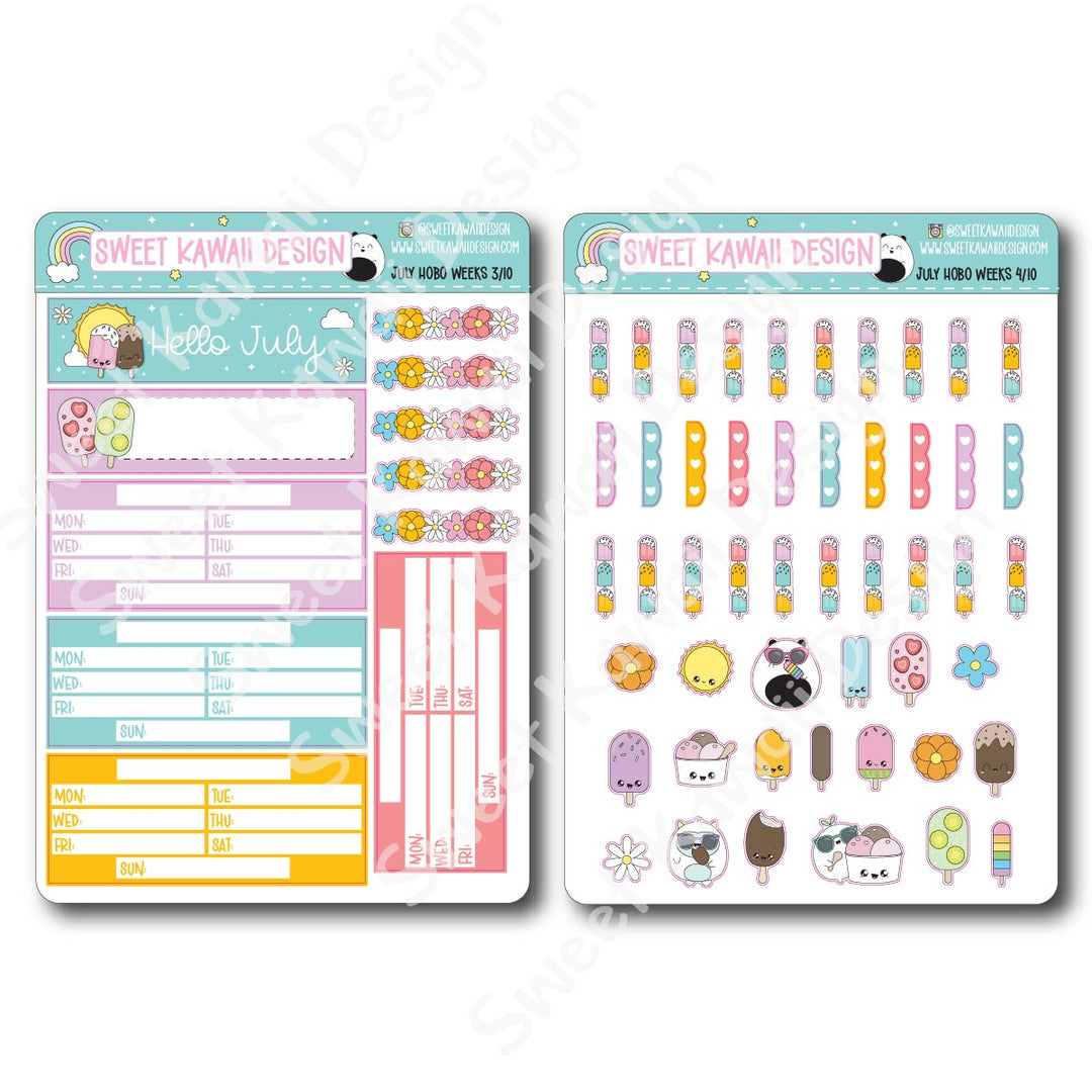 July 2025 Kit - Hobonichi Weeks
