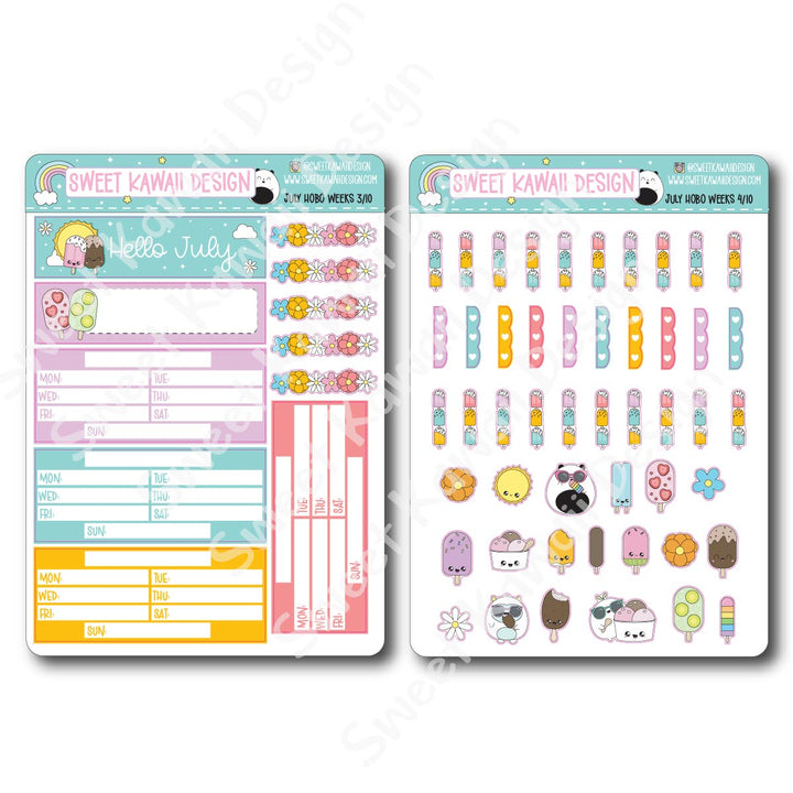 July 2025 Kit - Hobonichi Weeks