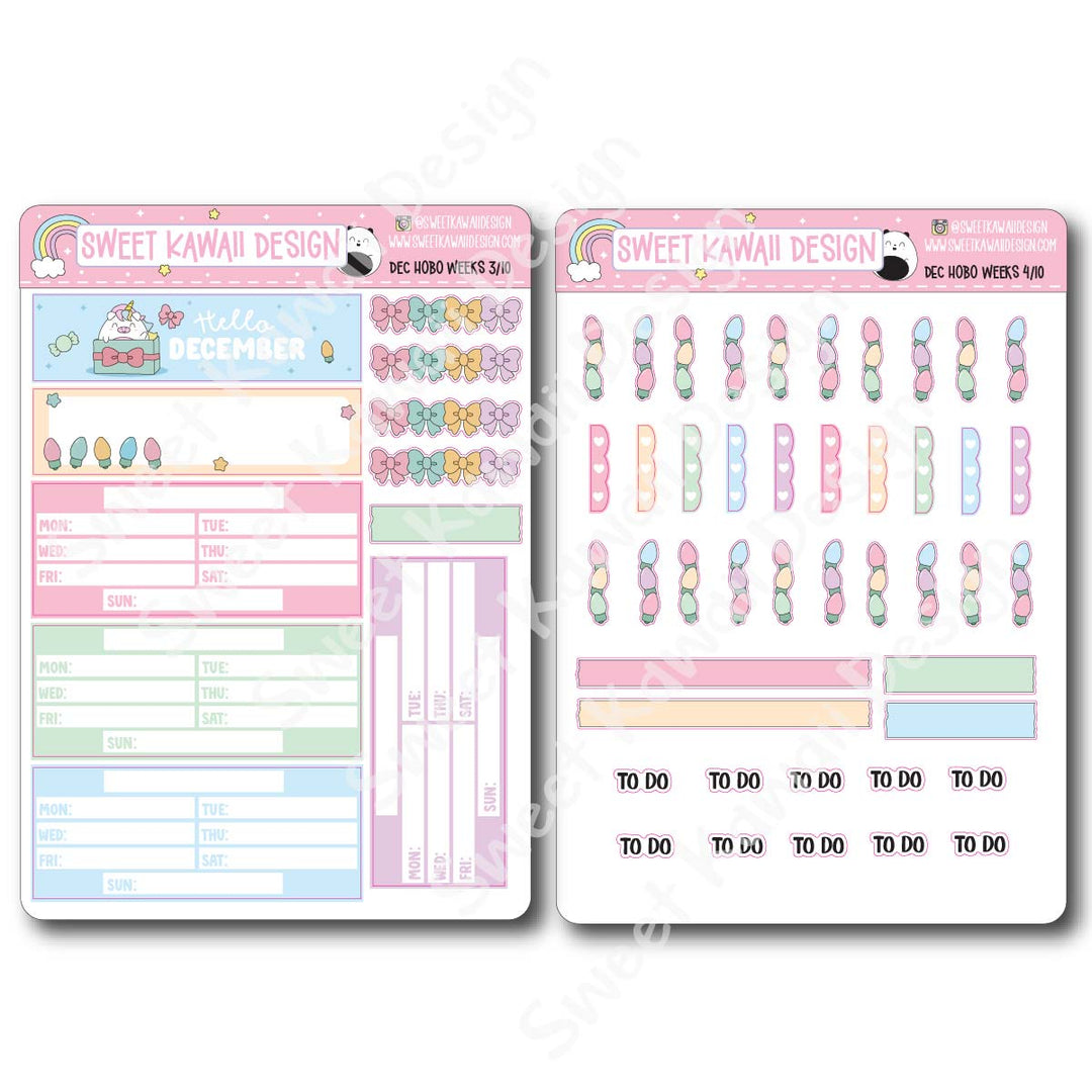 December 2026 Kit - Hobonichi Weeks