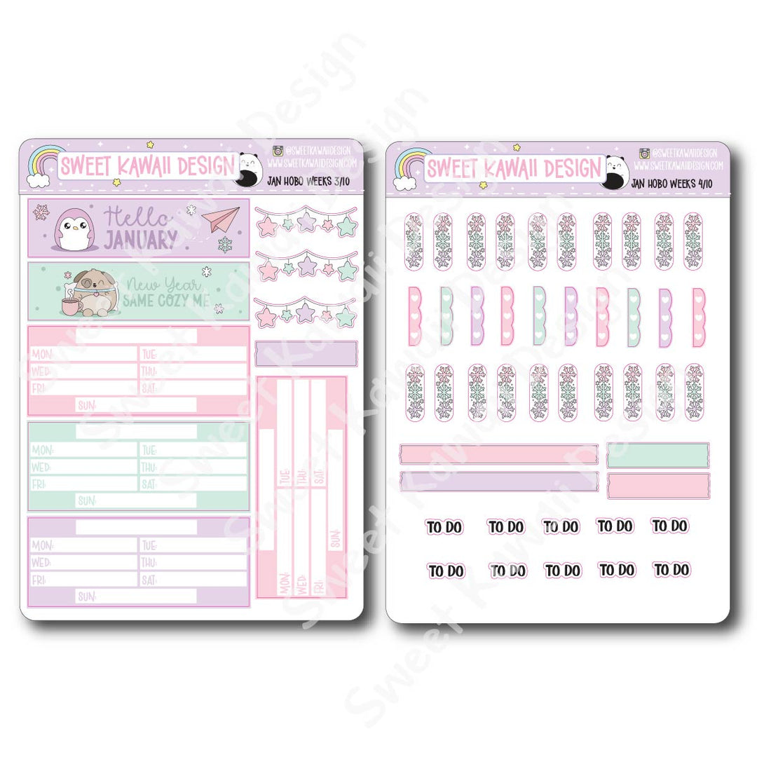 January 2026 Kit - Hobonichi Weeks