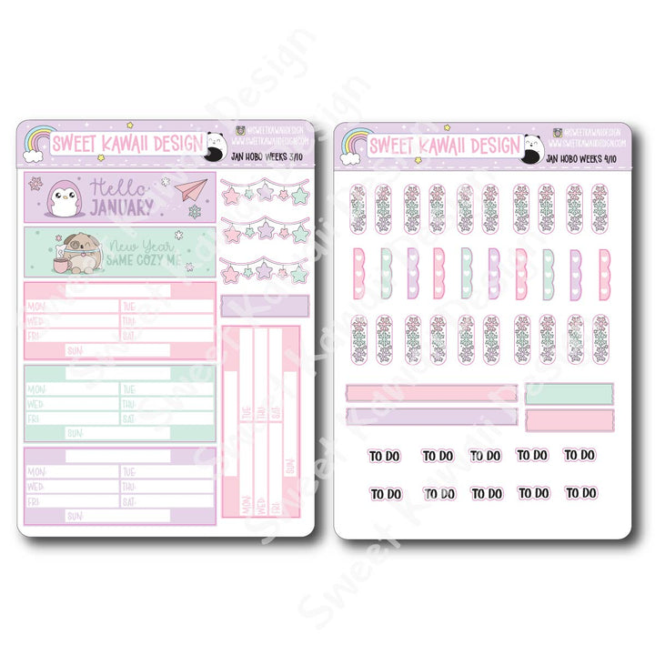 January 2026 Kit - Hobonichi Weeks