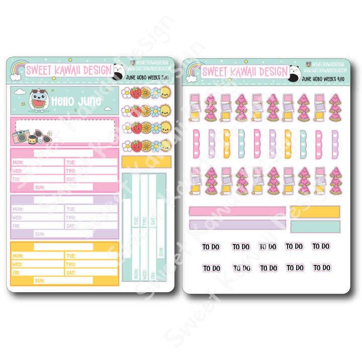 June 2026 Kit - Hobonichi Weeks