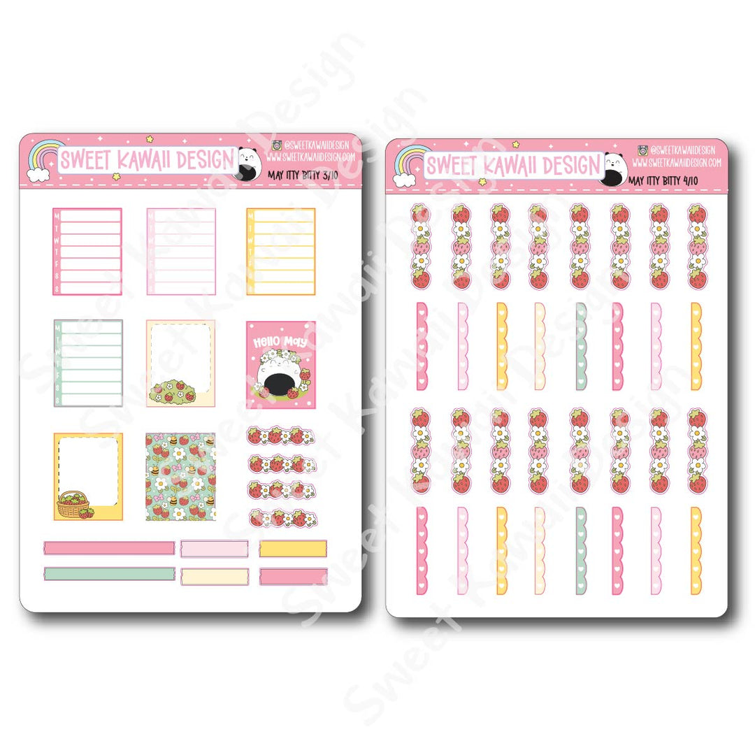 ITTY BITTY May 2026 Planner Bundle