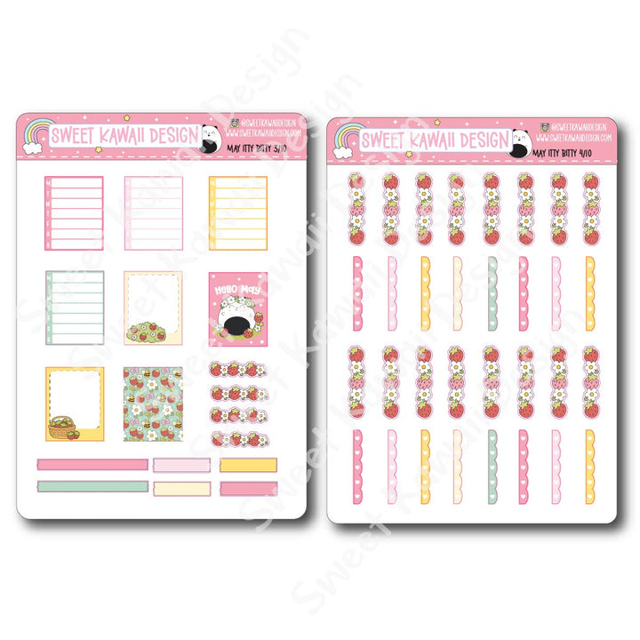ITTY BITTY May 2026 Planner Bundle
