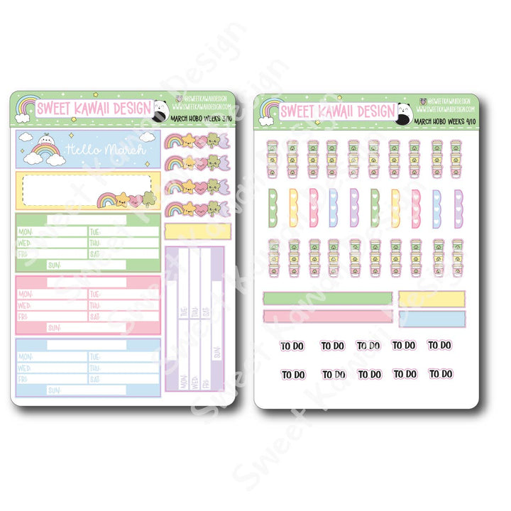 March 2026 Kit - Hobonichi Weeks