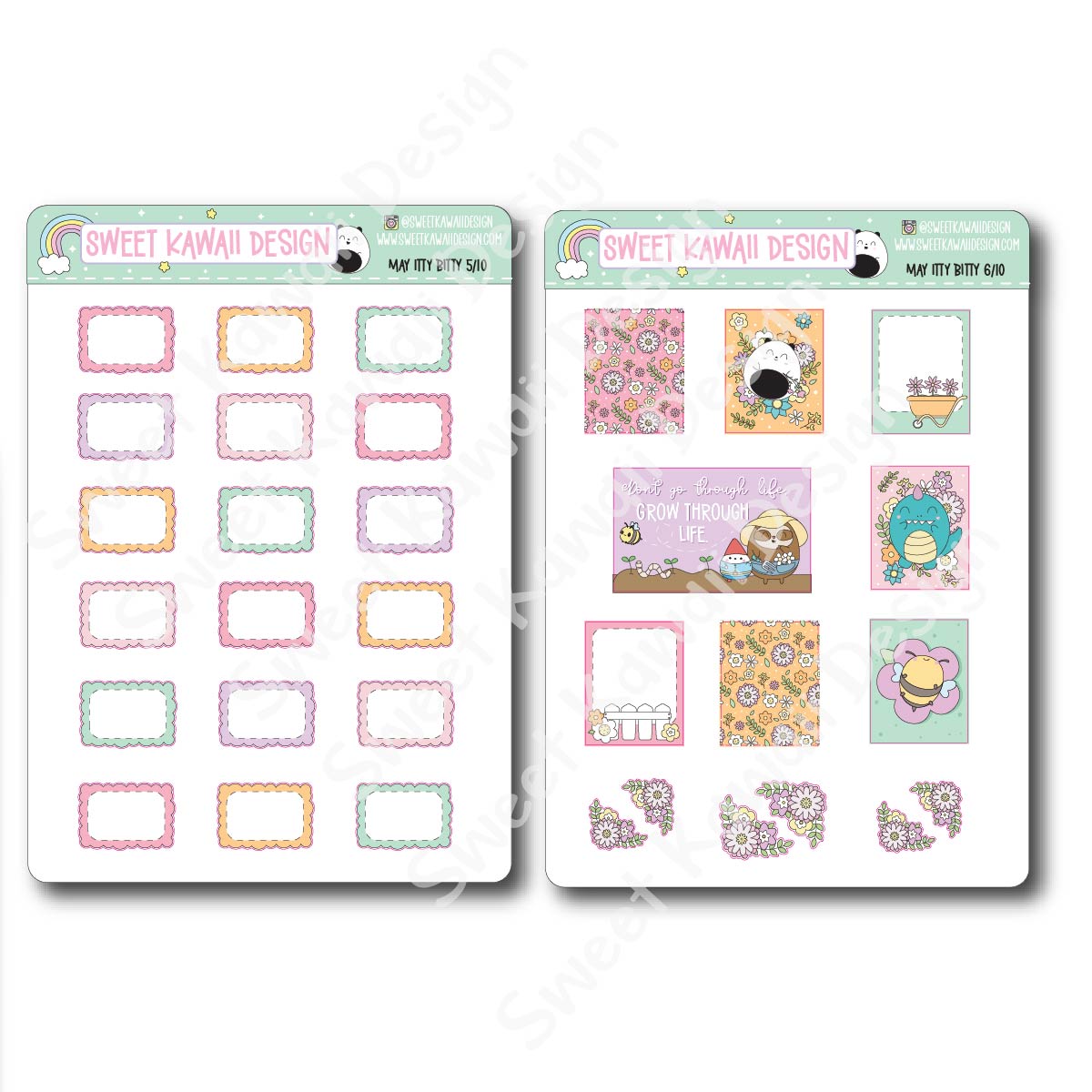 ITTY BITTY May 2024 Planner Bundle