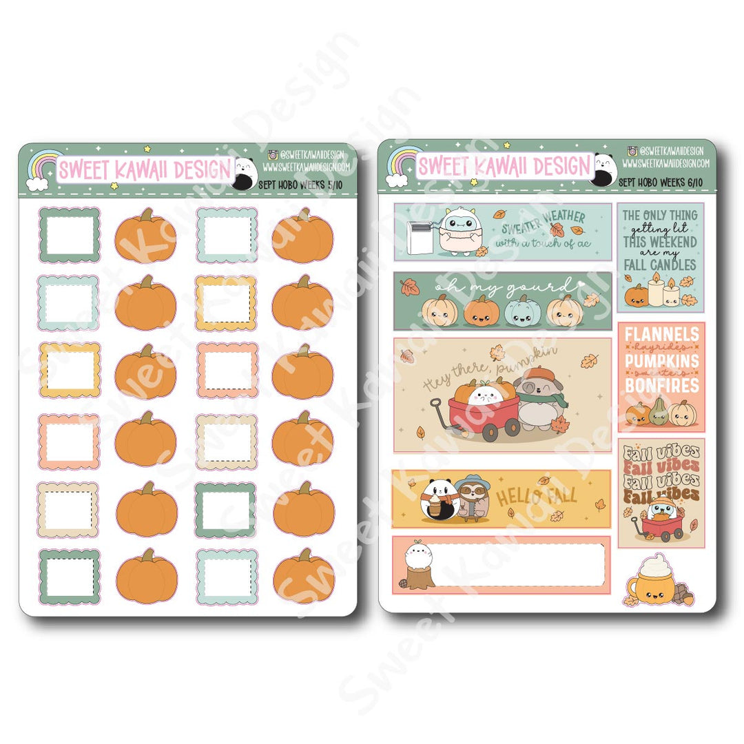 September 2025 Kit - Hobonichi Weeks