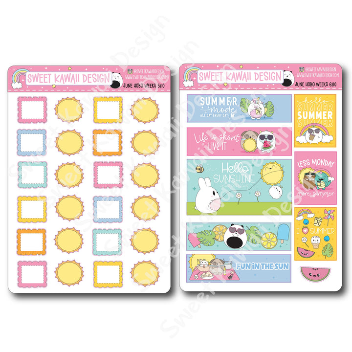 June 2025 Kit - Hobonichi Weeks