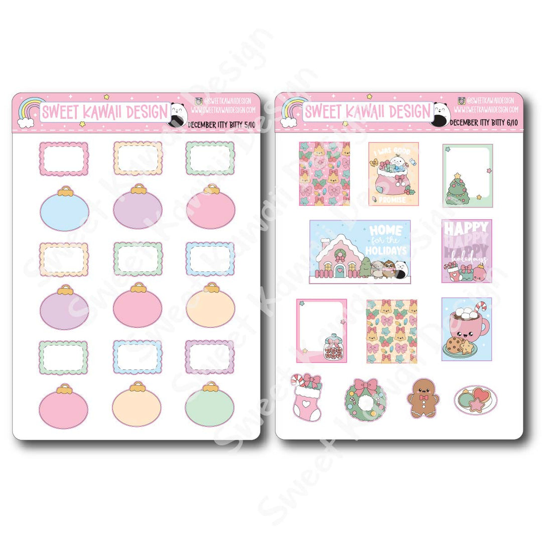 ITTY BITTY December 2026 Planner Bundle