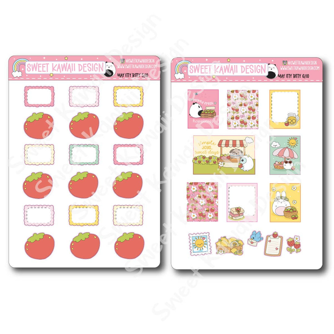 ITTY BITTY May 2026 Planner Bundle