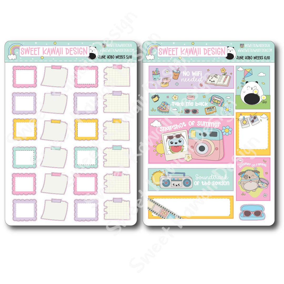June 2026 Kit - Hobonichi Weeks