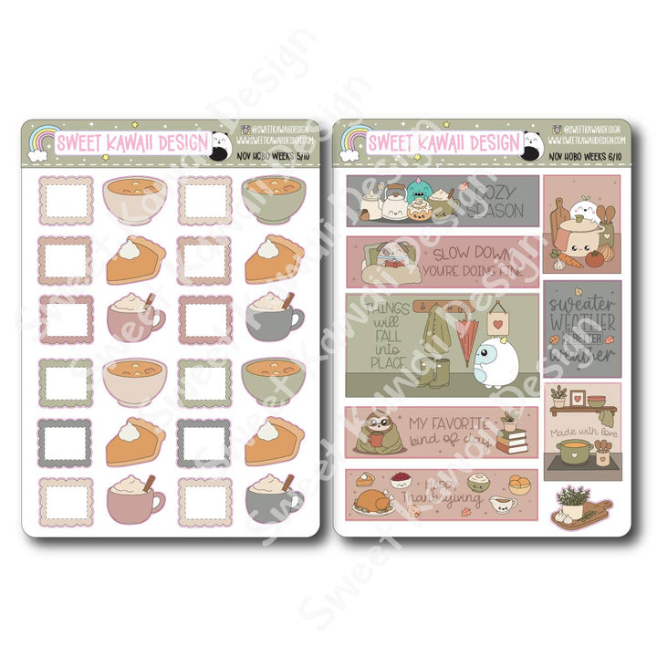 November 2026 Kit - Hobonichi Weeks