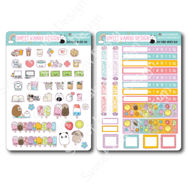 July 2025 Kit - Hobonichi Weeks