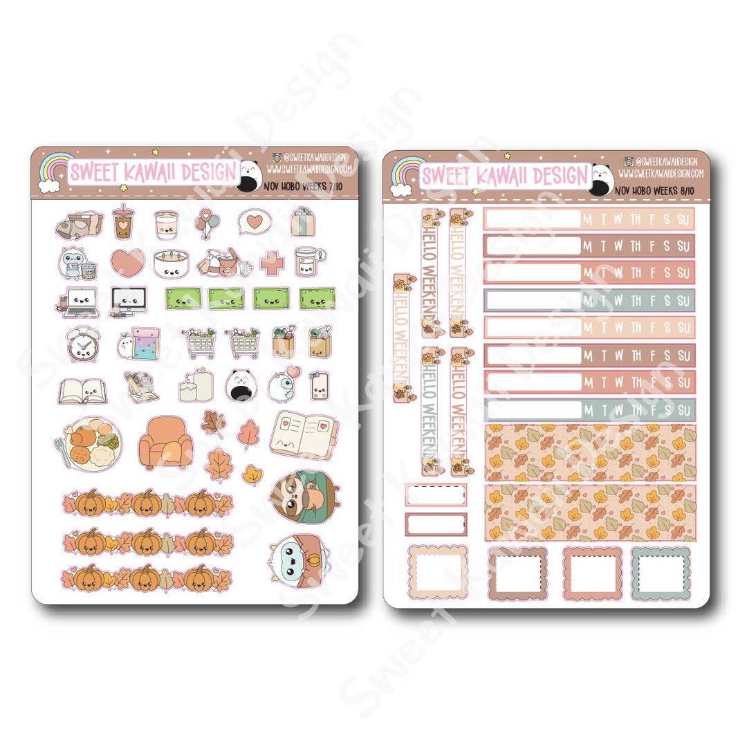 November 2025 Kit - Hobonichi Weeks
