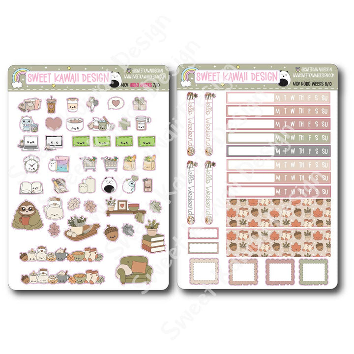 November 2026 Kit - Hobonichi Weeks