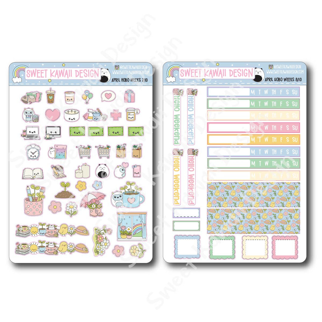 April 2026 Kit - Hobonichi Weeks