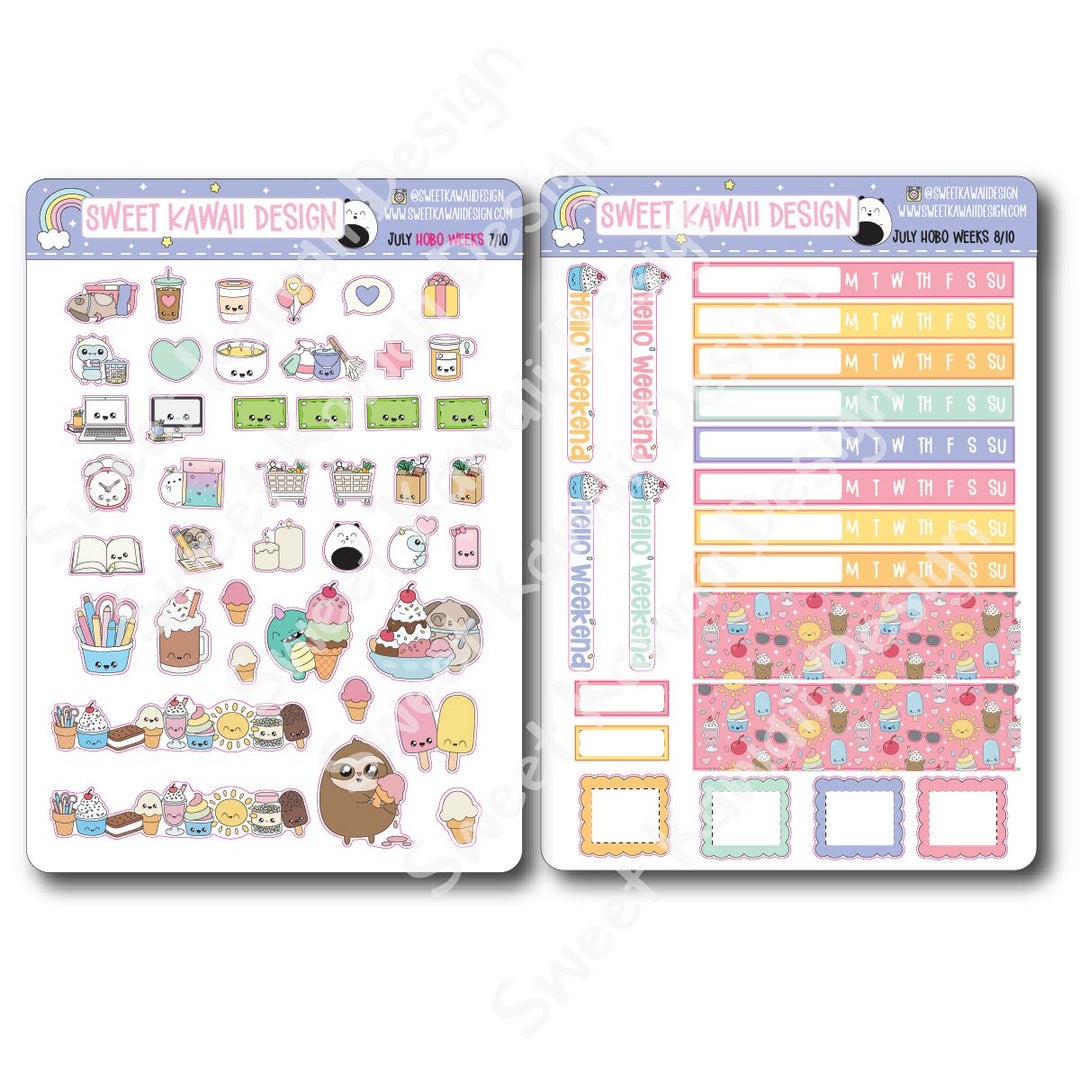 July 2026 Kit - Hobonichi Weeks