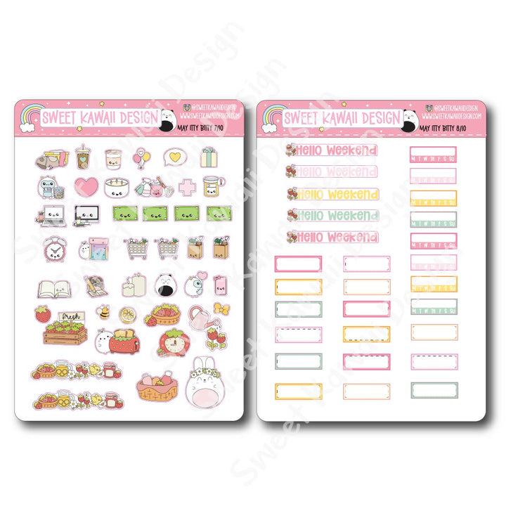 ITTY BITTY May 2026 Planner Bundle