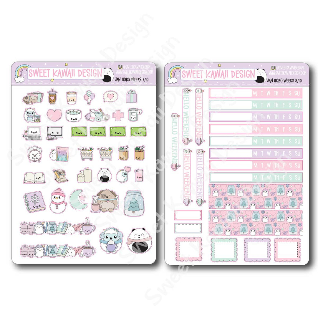 January 2026 Kit - Hobonichi Weeks