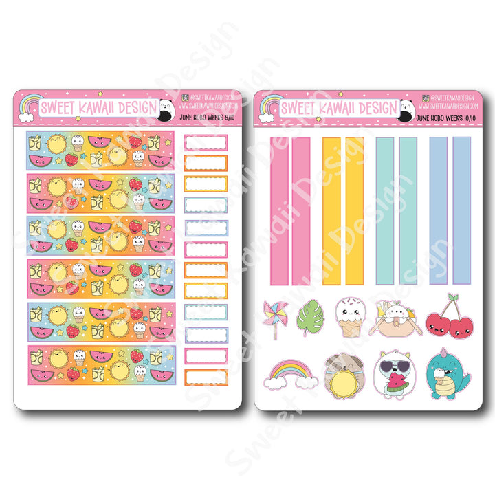 June 2025 Kit - Hobonichi Weeks