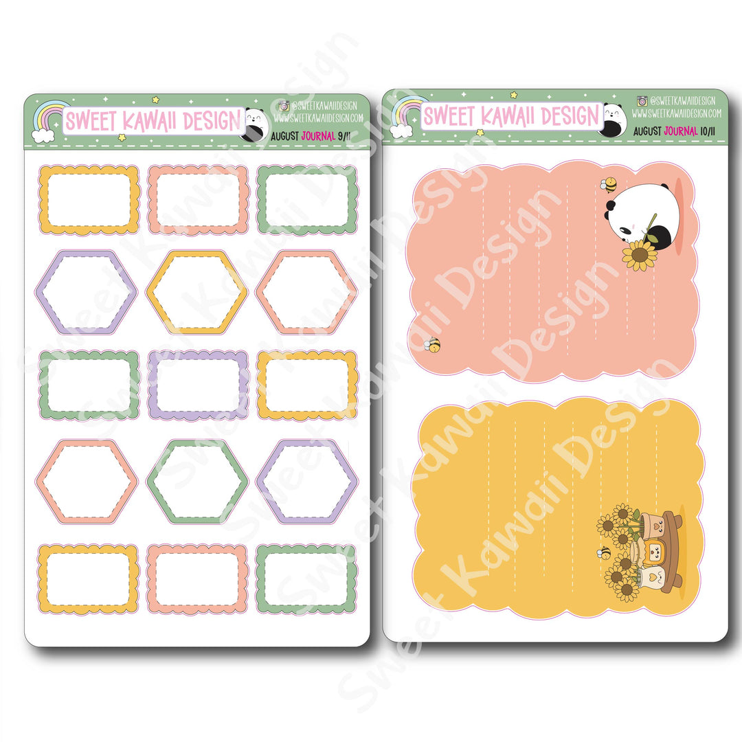 August 2026 Kit - Journal