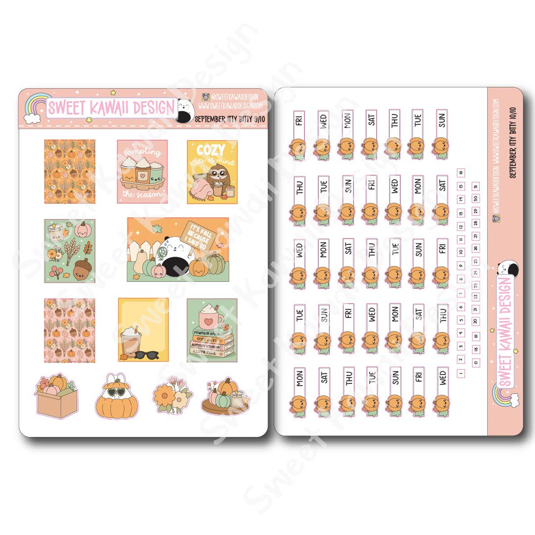 ITTY BITTY September 2026 Planner Bundle