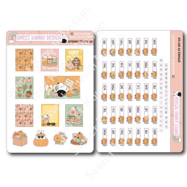 ITTY BITTY September 2026 Planner Bundle