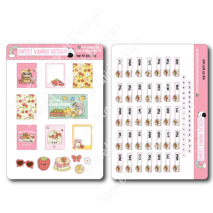 ITTY BITTY May 2026 Planner Bundle