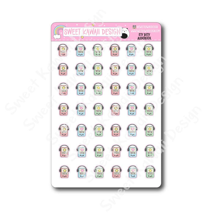 Kawaii Audiobook Stickers