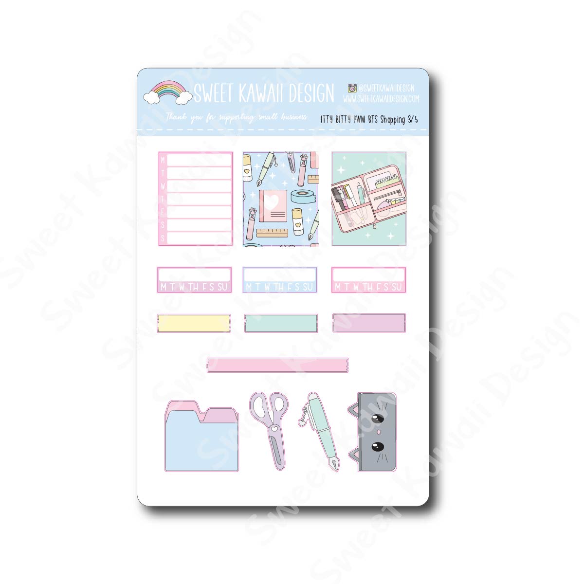 Weekly Kit  - BTS Shopping ITTY BITTY