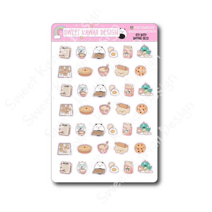 Kawaii Baking Deco Stickers