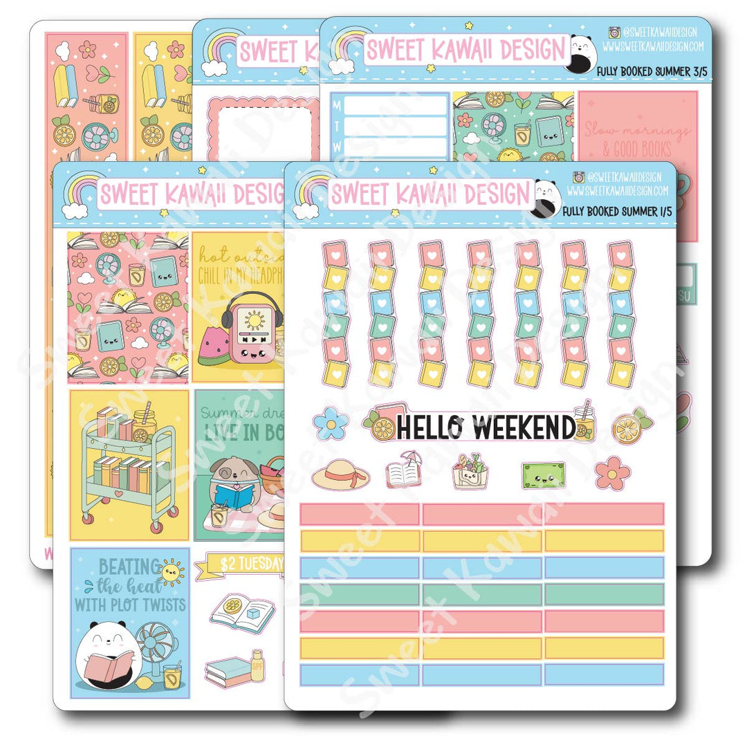 Weekly Kit - Fully Booked Summer- SIZE OPTIONS AVAILABLE