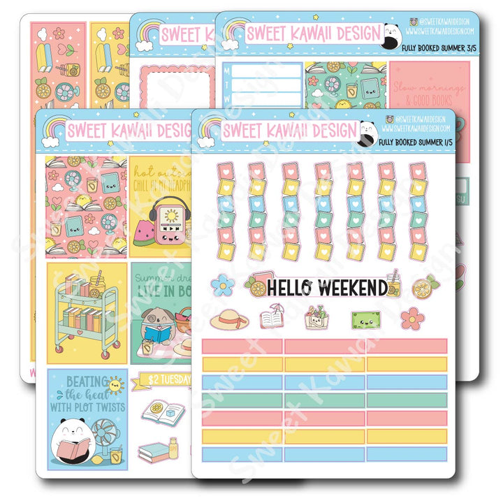 Weekly Kit - Fully Booked Summer- SIZE OPTIONS AVAILABLE