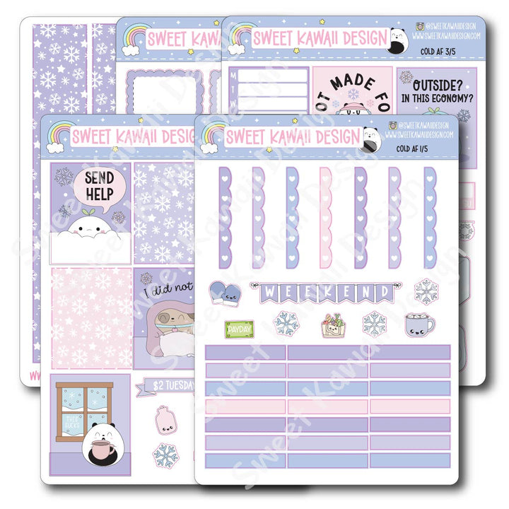 Weekly Kit - Cold AF - SIZE OPTIONS AVAILABLE