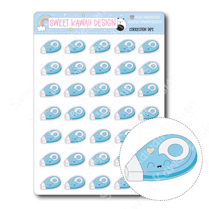 Kawaii Correction Tape Stickers