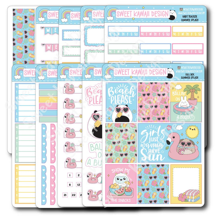 Two Dollar Basics - Summer Splash - Options Available