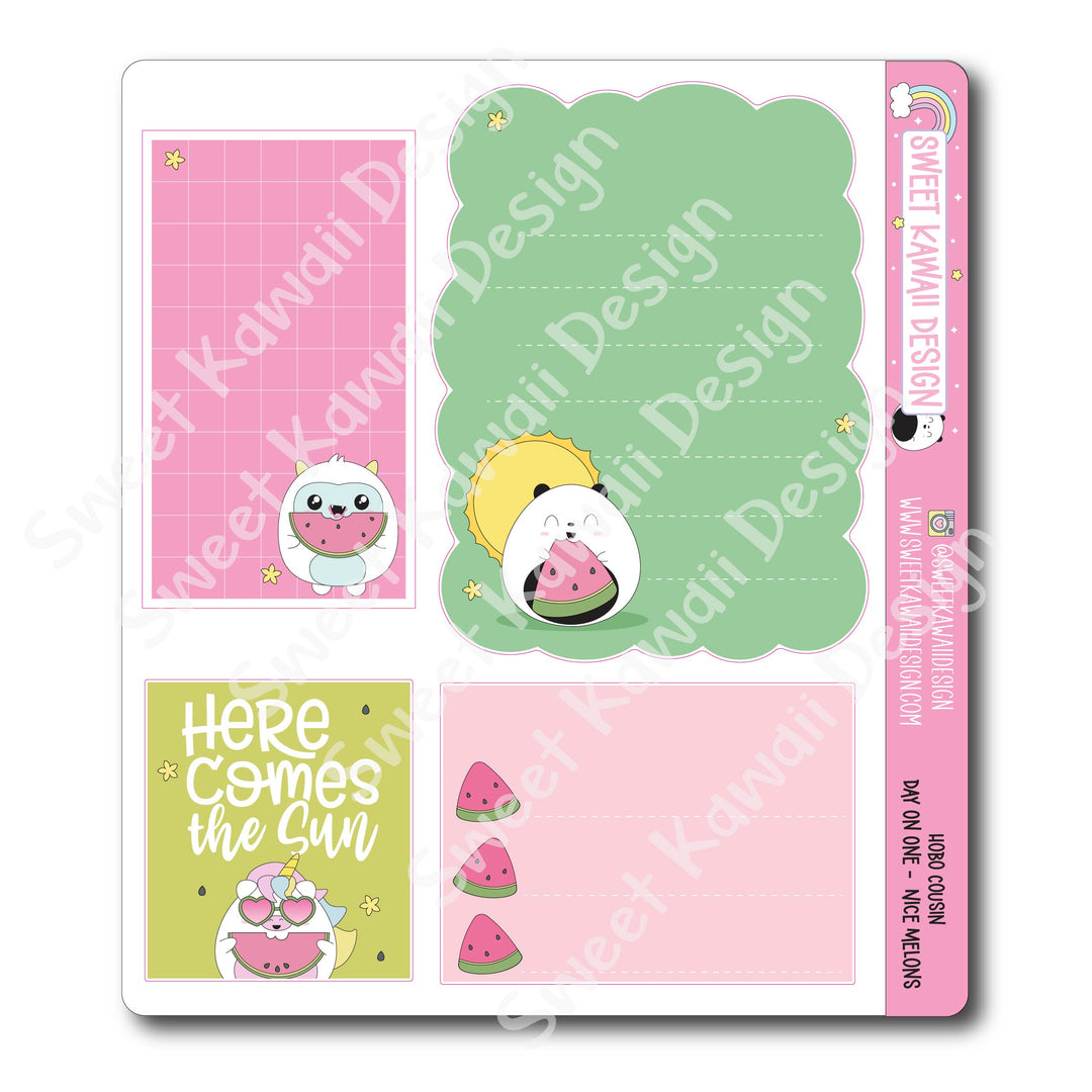 Hobo Cousin - Day On One Page - Nice Melons