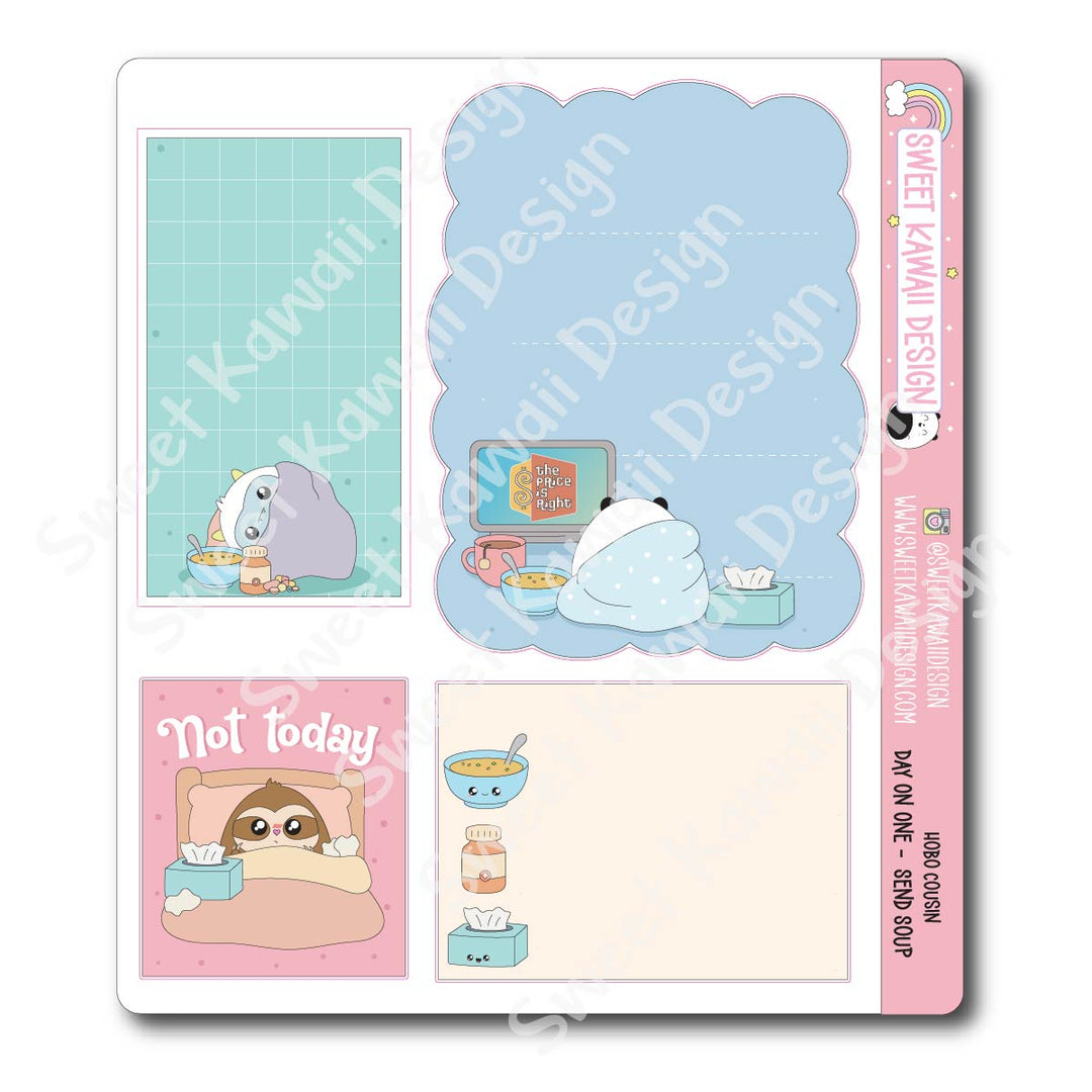 Hobo Cousin - Day On One Page - Send Soup