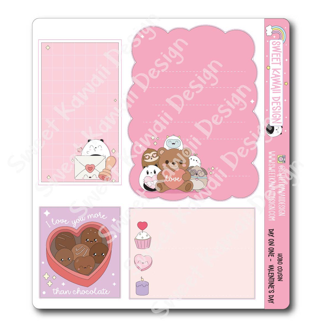 Hobo Cousin - Day On One Page - Valentine's Day