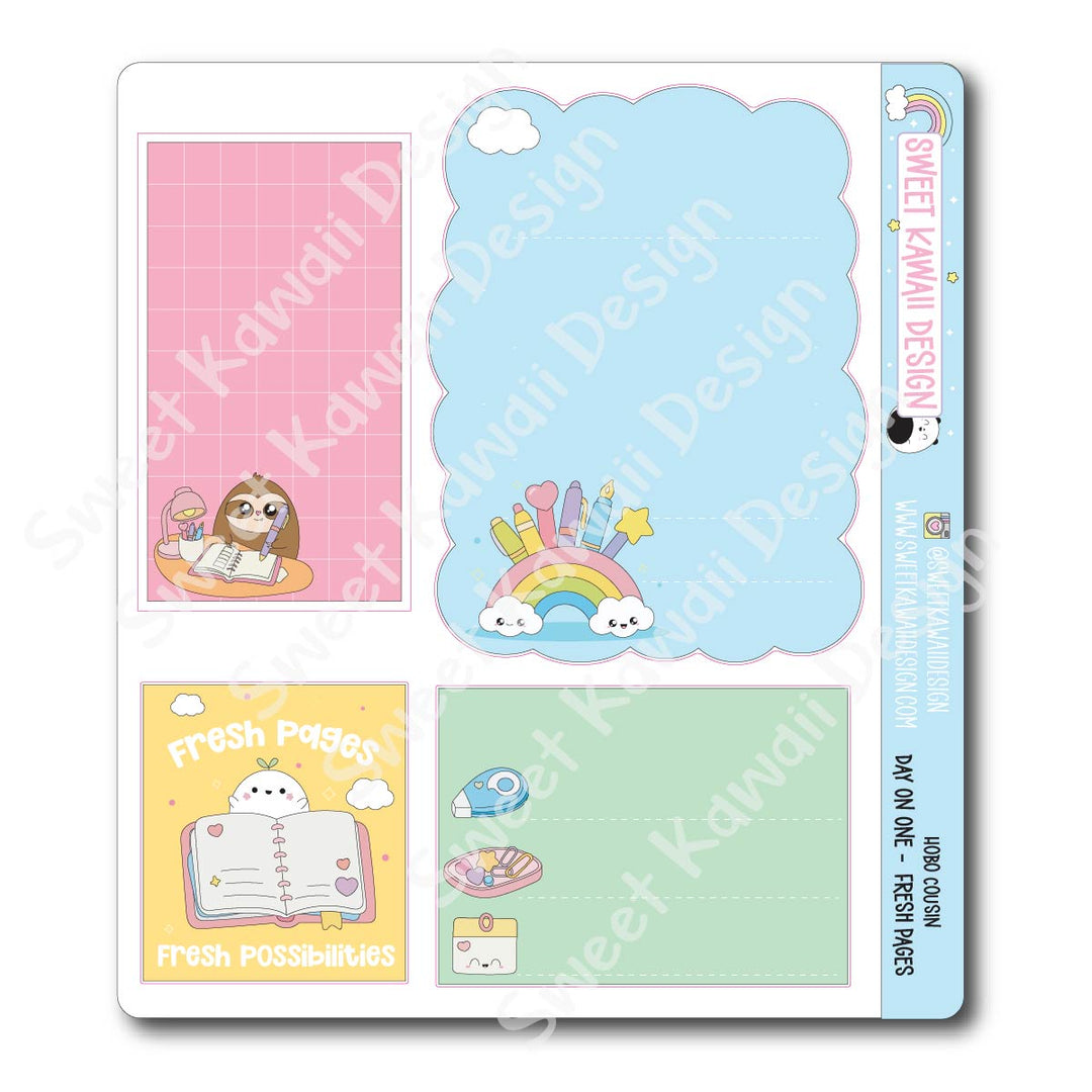 Hobo Cousin - Day On One Page - Fresh Pages