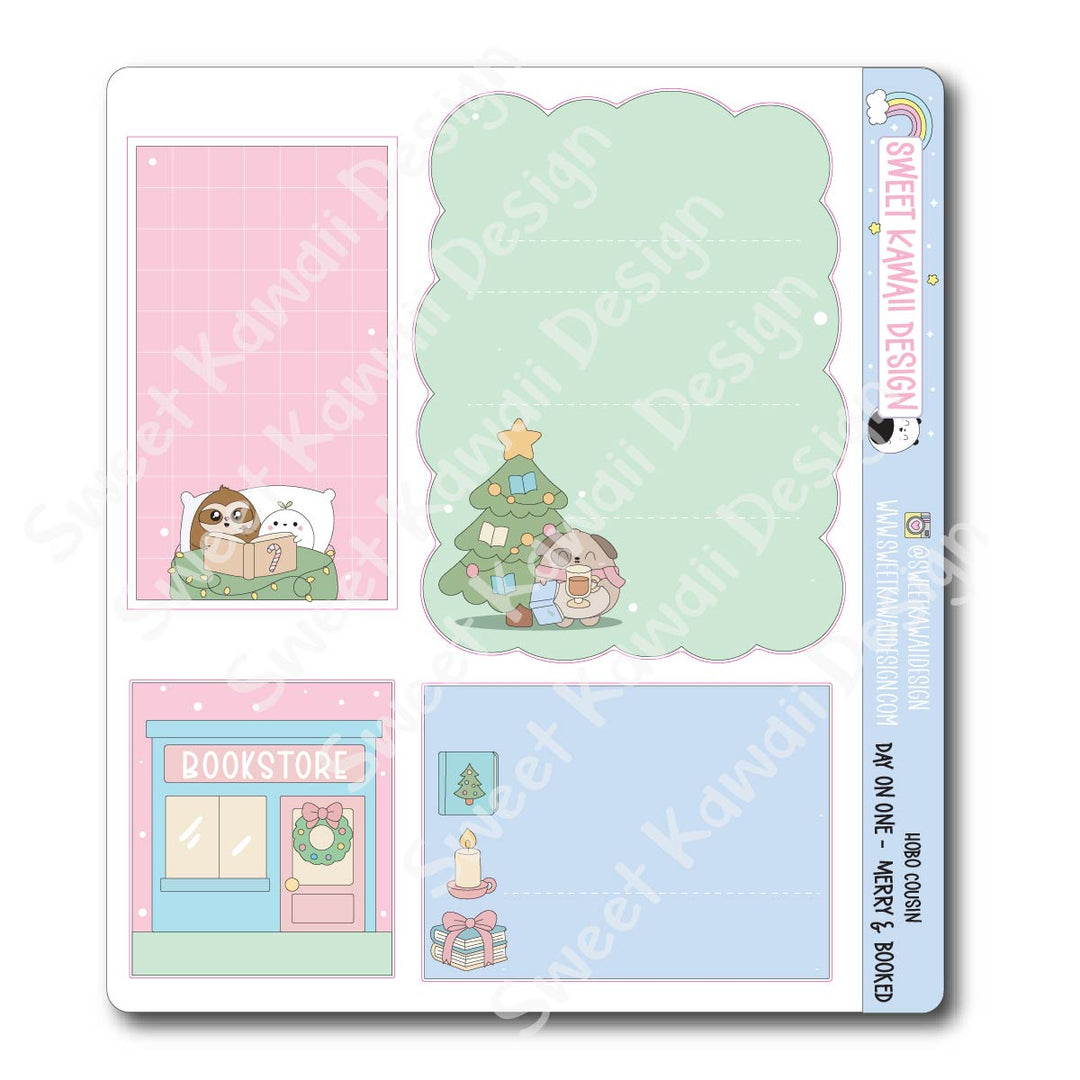 Hobo Cousin - Day On One Page - Merry and Booked