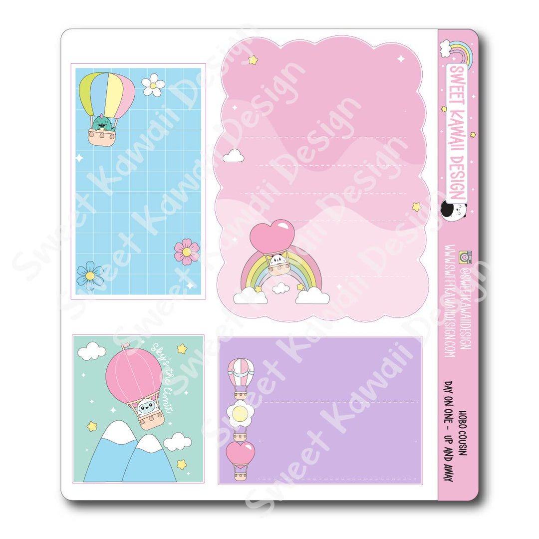 Hobo Cousin - Day On One Page - Up and Away