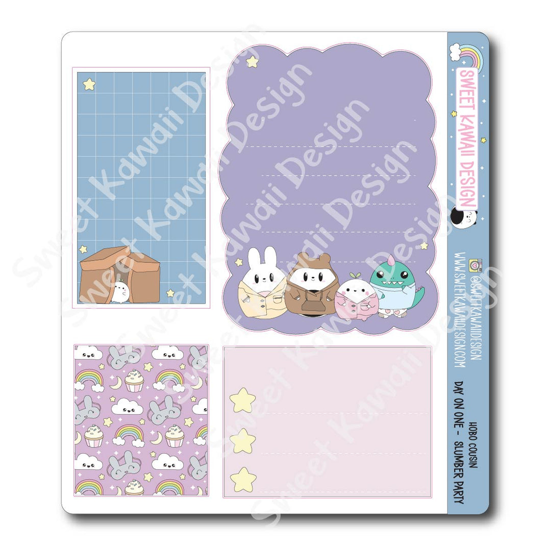 Hobo Cousin - Day On One Page - Slumber Party