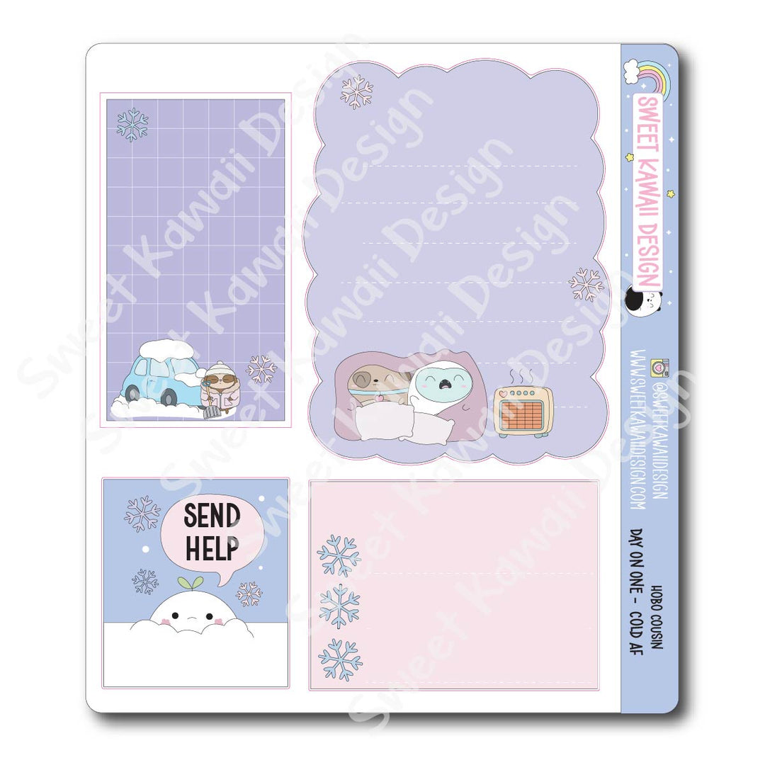 Hobo Cousin - Day On One Page - Cold AF