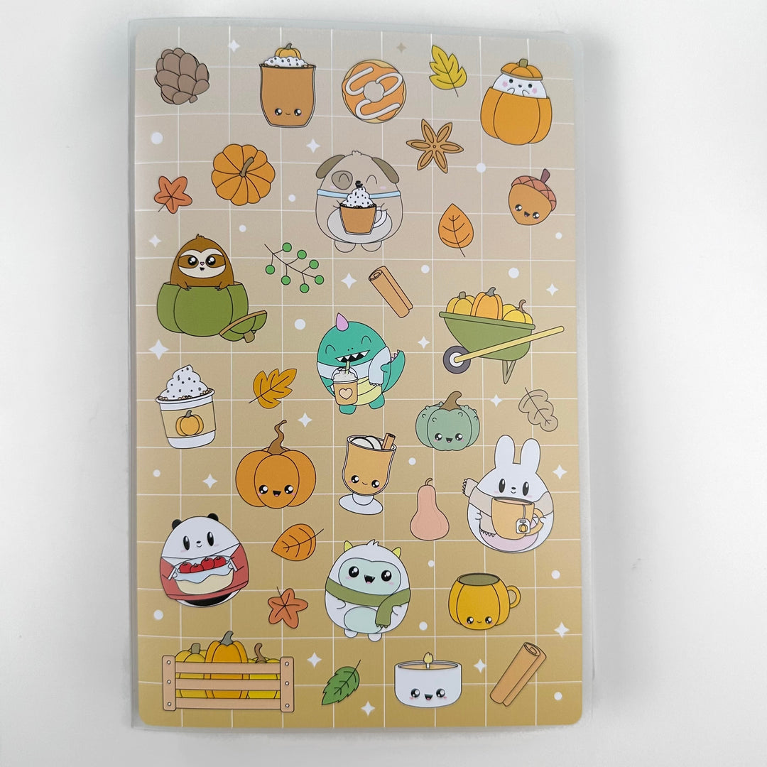 6x9 Large Sticker Album - Fall Mix